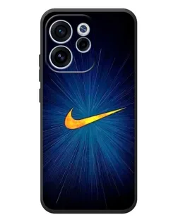 Чехол для OPPO Reno 15F с картинкой «Синий пульс Nike»