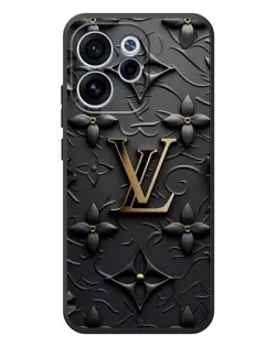 Чехол для OPPO Reno 15F с картинкой «Кожаная текстура LV»
