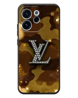 Чехол для OPPO Reno 15F с картинкой «Камуфляжный Louis Vuitton»
