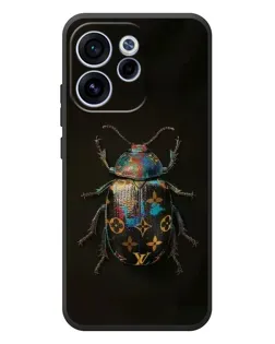 Чехол для OPPO Reno 15F с картинкой «LV — мраморный принт»