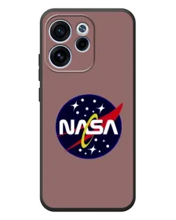 Чехол для OPPO Reno 15F с картинкой «NASA — ретро космос»