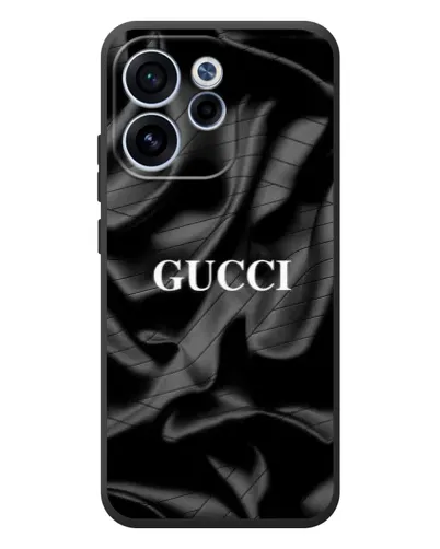 Чехол для OPPO Reno 15F с картинкой «Gucci — шелковые волны» Чехол для OPPO Reno 15F с картинкой «Gucci — шелковые волны»