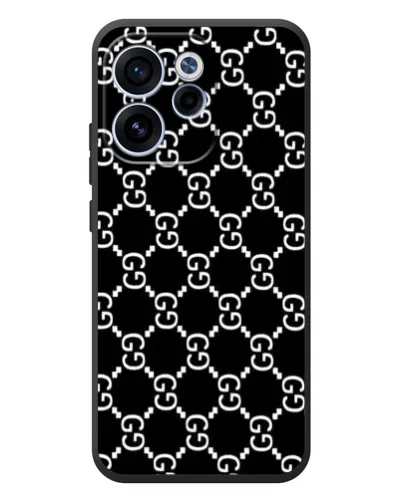 Чехол для OPPO Reno 15F с картинкой «Gucci — сетчатый паттерн» Чехол для OPPO Reno 15F с картинкой «Gucci — сетчатый паттерн»