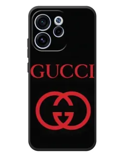 Чохол для OPPO Reno 15F з картинкою «Gucci — червоний логотип»