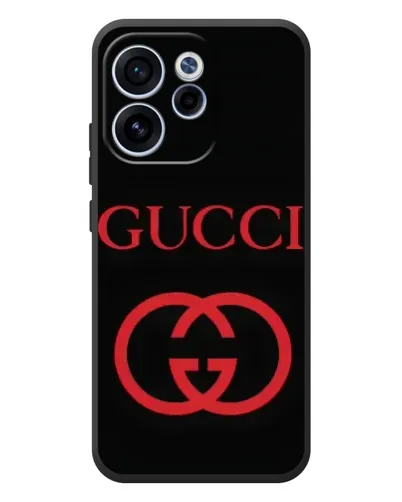 Чехол для OPPO Reno 15F с картинкой «Gucci — красный логотип» Чехол для OPPO Reno 15F с картинкой «Gucci — красный логотип»