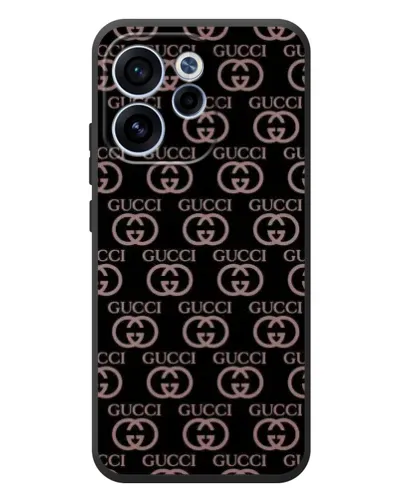 Чехол для OPPO Reno 15F с картинкой «Классическая монограмма Gucci» Чехол для OPPO Reno 15F с картинкой «Классическая монограмма Gucci»