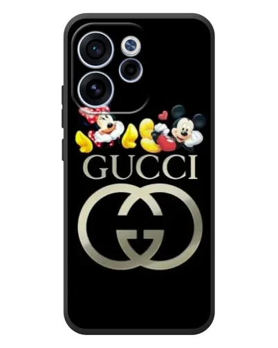 Чехол для OPPO Reno 15F с картинкой «Gucci — герои Disney» Чехол для OPPO Reno 15F с картинкой «Gucci — герои Disney»