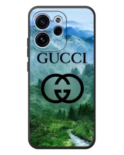 Чохол для OPPO Reno 15F з картинкою «Gucci — гірський пейзаж»