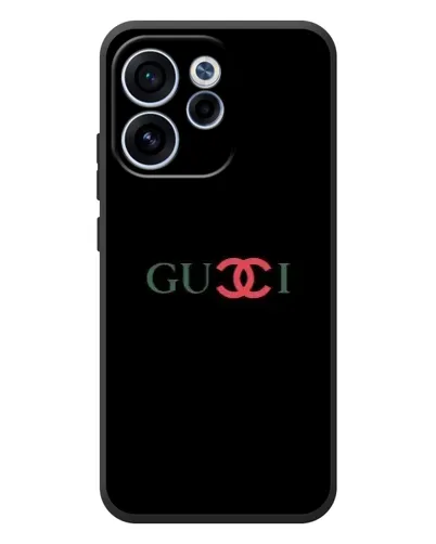 Чехол для OPPO Reno 15F с картинкой «Gucci — красный градиент» Чехол для OPPO Reno 15F с картинкой «Gucci — красный градиент»