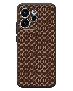 Чохол для OPPO Reno 15F з картинкою «Gucci — шоколадна сітка»