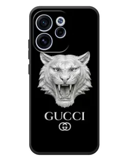 Чохол для OPPO Reno 15F з картинкою «Gucci — срібний лев»