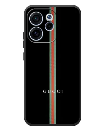 Чехол для OPPO Reno 15F с картинкой «Gucci — строгая линия» Чехол для OPPO Reno 15F с картинкой «Gucci — строгая линия»