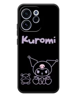 Чохол для OPPO Reno 15F з картинкою «Kuromi — чорний мінімалізм» Чохол для OPPO Reno 15F з картинкою «Kuromi — чорний мінімалізм»