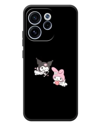 Чехол для OPPO Reno 15F с картинкой «My Melody и Kuromi»