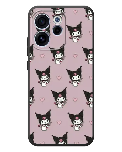 Чехол для OPPO Reno 15F с картинкой «Kuromi — ночной сон»