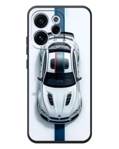 Чехол для OPPO Reno 15F с картинкой «Вид сверху — BMW M»