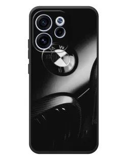 Чехол для OPPO Reno 15F с картинкой «Эмблема BMW — макро»