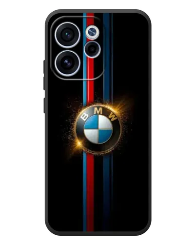 Чехол для OPPO Reno 15F с картинкой «BMW M-Power неон»