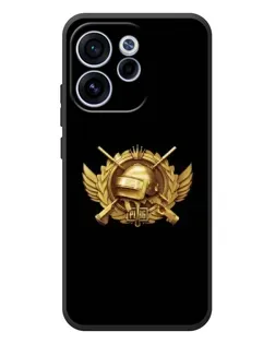 Чехол для OPPO Reno 15F с картинкой «PUBG — оранжевый градиент»