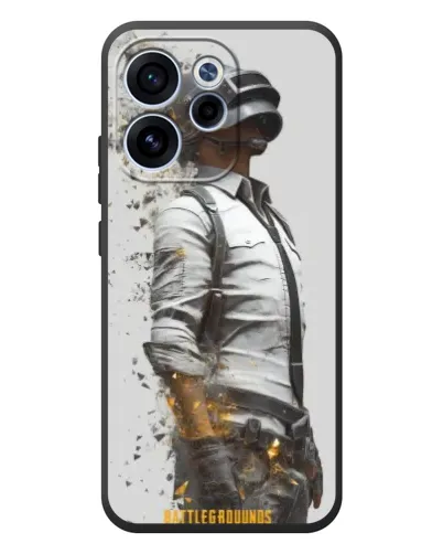 Чехол для OPPO Reno 15F с картинкой «PUBG — боец в пыли» Чехол для OPPO Reno 15F с картинкой «PUBG — боец в пыли»