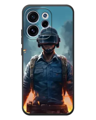 Чехол для OPPO Reno 15F с картинкой «PUBG — реалистичный герой» Чехол для OPPO Reno 15F с картинкой «PUBG — реалистичный герой»