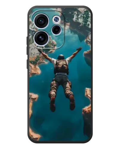 Чехол для OPPO Reno 15F с картинкой «PUBG — свободное падение» Чехол для OPPO Reno 15F с картинкой «PUBG — свободное падение»
