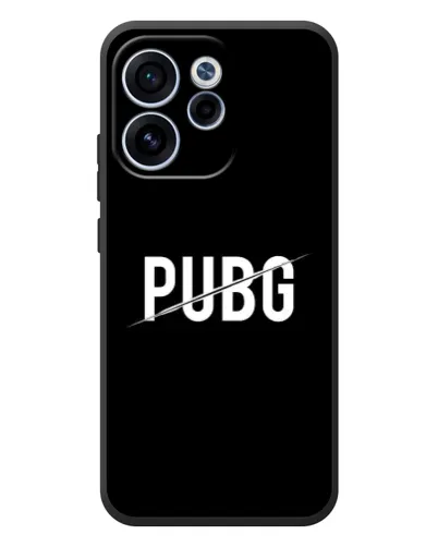 Чехол для OPPO Reno 15F с картинкой «PUBG — белый логотип» Чехол для OPPO Reno 15F с картинкой «PUBG — белый логотип»