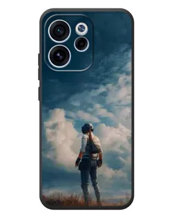 Чехол для OPPO Reno 15F с картинкой «Герой PUBG на скале» Чехол для OPPO Reno 15F с картинкой «Герой PUBG на скале»