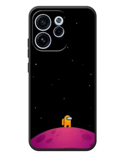 Чехол для OPPO Reno 15F с картинкой «Одинокий герой на планете» Чехол для OPPO Reno 15F с картинкой «Одинокий герой на планете»