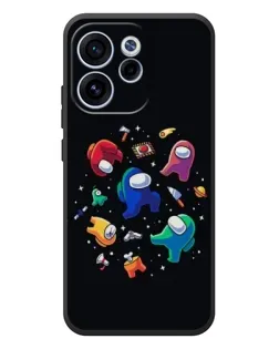 Чехол для OPPO Reno 15F с картинкой «Among Us космос» Чехол для OPPO Reno 15F с картинкой «Among Us космос»