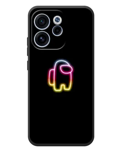 Чехол для OPPO Reno 15F с картинкой «Among Us градиент» Чехол для OPPO Reno 15F с картинкой «Among Us градиент»
