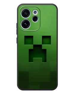 Чехол для OPPO Reno 15F с картинкой «Крипер микро-дизайн»