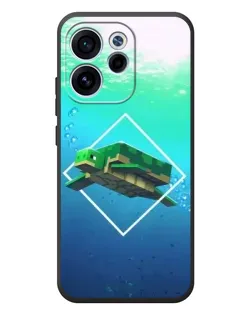 Чохол для OPPO Reno 15F з картинкою «Черепаха Minecraft» Чохол для OPPO Reno 15F з картинкою «Черепаха Minecraft»