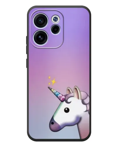 Чехол для OPPO Reno 15F с картинкой «Единорог градиент» Чехол для OPPO Reno 15F с картинкой «Единорог градиент»