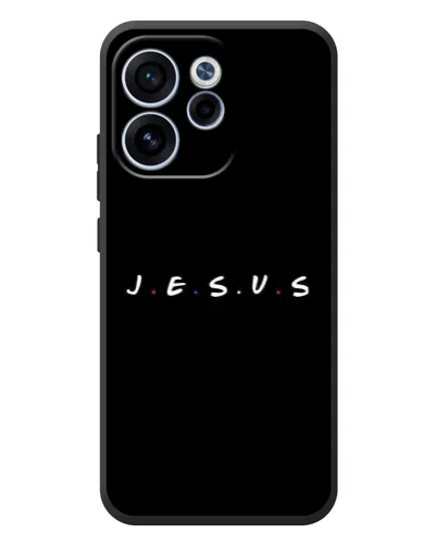 Чехол для OPPO Reno 15F с картинкой «Точки веры J.E.S.U.S.» Чехол для OPPO Reno 15F с картинкой «Точки веры J.E.S.U.S.»