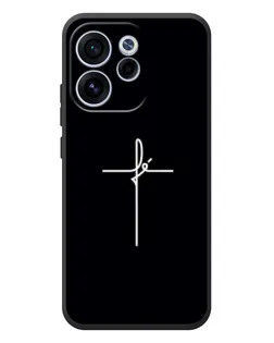 Чохол для OPPO Reno 15F з картинкою «Тонкий хрест»