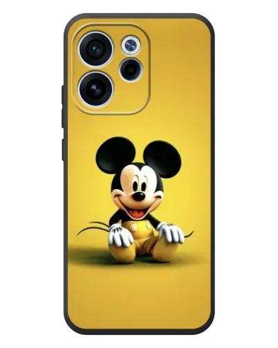 Чехол для OPPO Reno 15F с картинкой «Микки на желтом» Чехол для OPPO Reno 15F с картинкой «Микки на желтом»