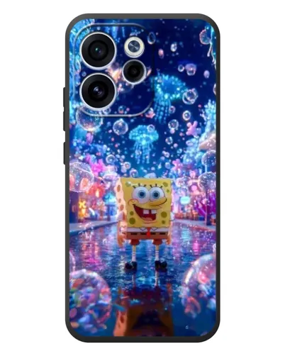 Чехол для OPPO Reno 15F с картинкой «Неоновый океан»