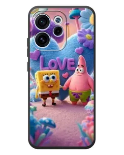 Чехол для OPPO Reno 15F с картинкой «Губка Боб Патрик»