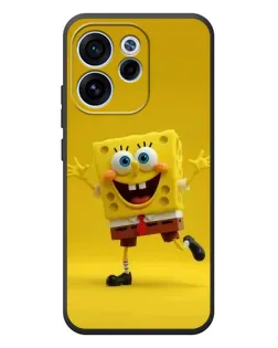 Чехол для OPPO Reno 15F с картинкой «Позитивный Губка Боб»