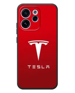Чехол для OPPO Reno 15F с картинкой «Tesla Red Classic» Чехол для OPPO Reno 15F с картинкой «Tesla Red Classic»