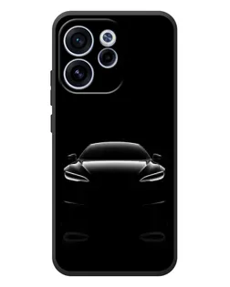 Чехол для OPPO Reno 15F с картинкой «Силуэт Tesla Night» Чехол для OPPO Reno 15F с картинкой «Силуэт Tesla Night»