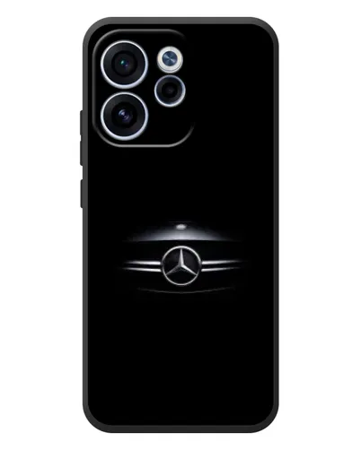 Чехол для OPPO Reno 15F с картинкой «Mercedes — абстрактные линии»