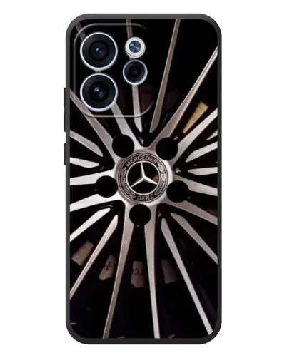 Чехол для OPPO Reno 15F с картинкой «Диск Mercedes»