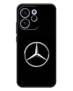 Чехол для OPPO Reno 15F с картинкой «Mercedes классический лого»