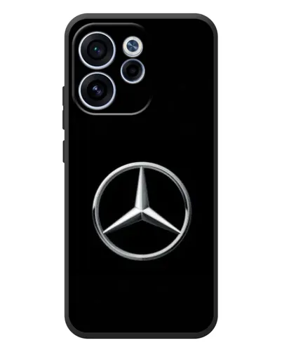 Чехол для OPPO Reno 15F с картинкой «Mercedes классический лого»