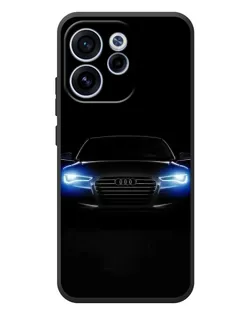 Чехол для OPPO Reno 15F с картинкой «Audi в неоне» Чехол для OPPO Reno 15F с картинкой «Audi в неоне»