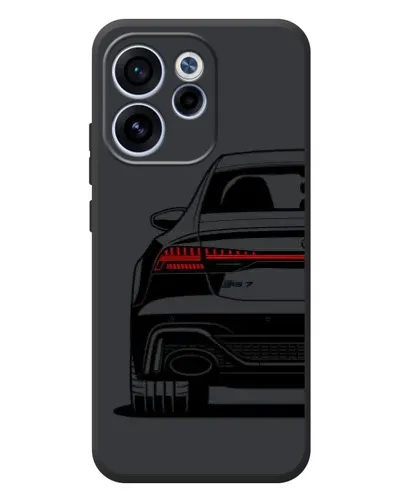 Чехол для OPPO Reno 15F с картинкой «Задняя часть Audi — арт» Чехол для OPPO Reno 15F с картинкой «Задняя часть Audi — арт»