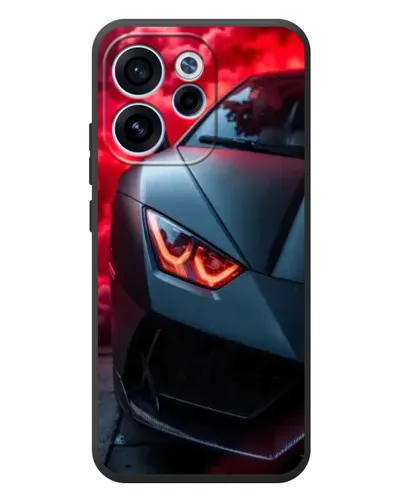 Чехол для OPPO Reno 15F с картинкой «Lamborghini красное сияние» Чехол для OPPO Reno 15F с картинкой «Lamborghini красное сияние»