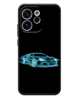Чехол для OPPO Reno 15F с картинкой «Неоновый контур Lamborghini» Чехол для OPPO Reno 15F с картинкой «Неоновый контур Lamborghini»